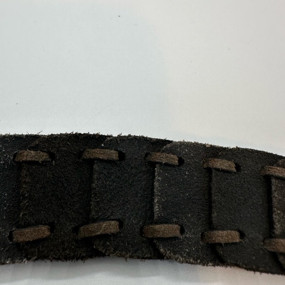 Kenneth Cole New York Black Leather Belt Size 36 - Picture 8 of 8